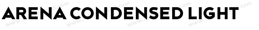 Arena Condensed Light字体转换